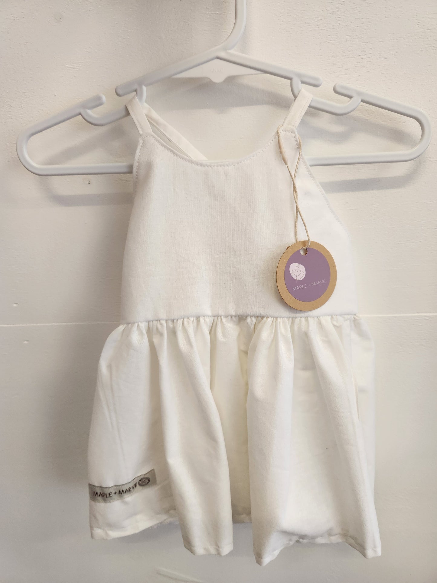 Dress | Maple & Mauve | white